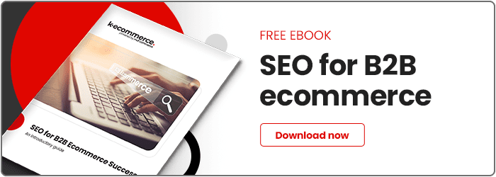 Free ebook - SEO for B2B ecommerce